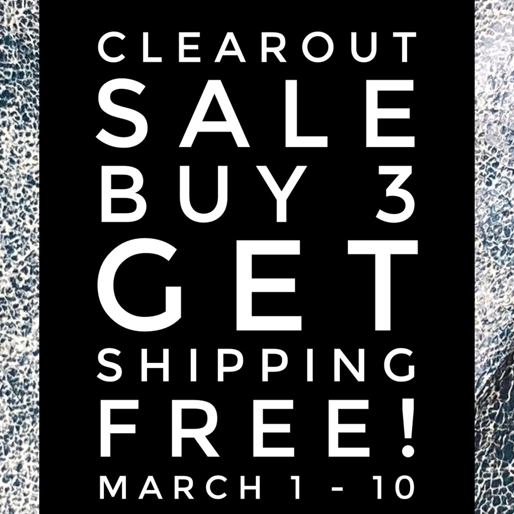 Cleaning house sale!